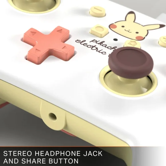 Pokemon PowerA Enhanced Nintendo Switch Wired Controller- Pikachu Electric Type